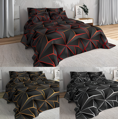 Soft 3D Printed Plush Bedding Set