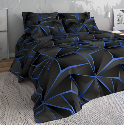 Soft 3D Printed Plush Bedding Set
