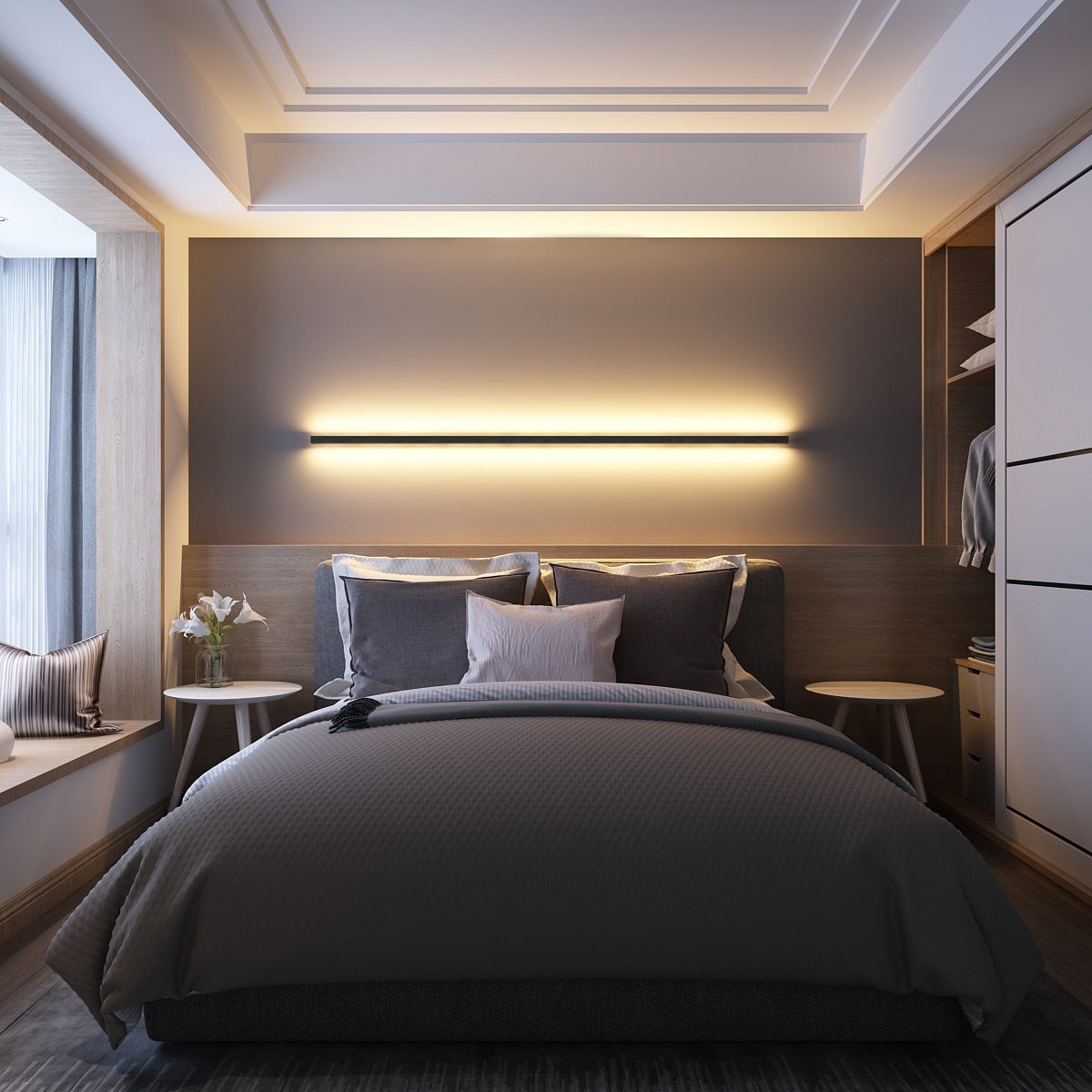Luxara | Elegant Minimalist LED Wall Lamp for Modern Interiors 6