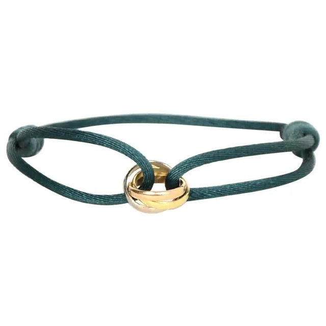 Elegant Woven Leather Cord Bracelets