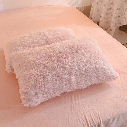 Soft Velvet Bedding Duvet Cover Set - Fesara