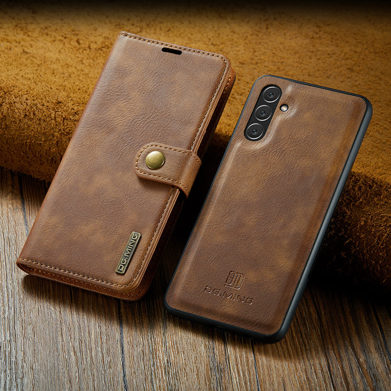 Premium Protective Leather Phone Cover for Samsung Galaxy - Fesara