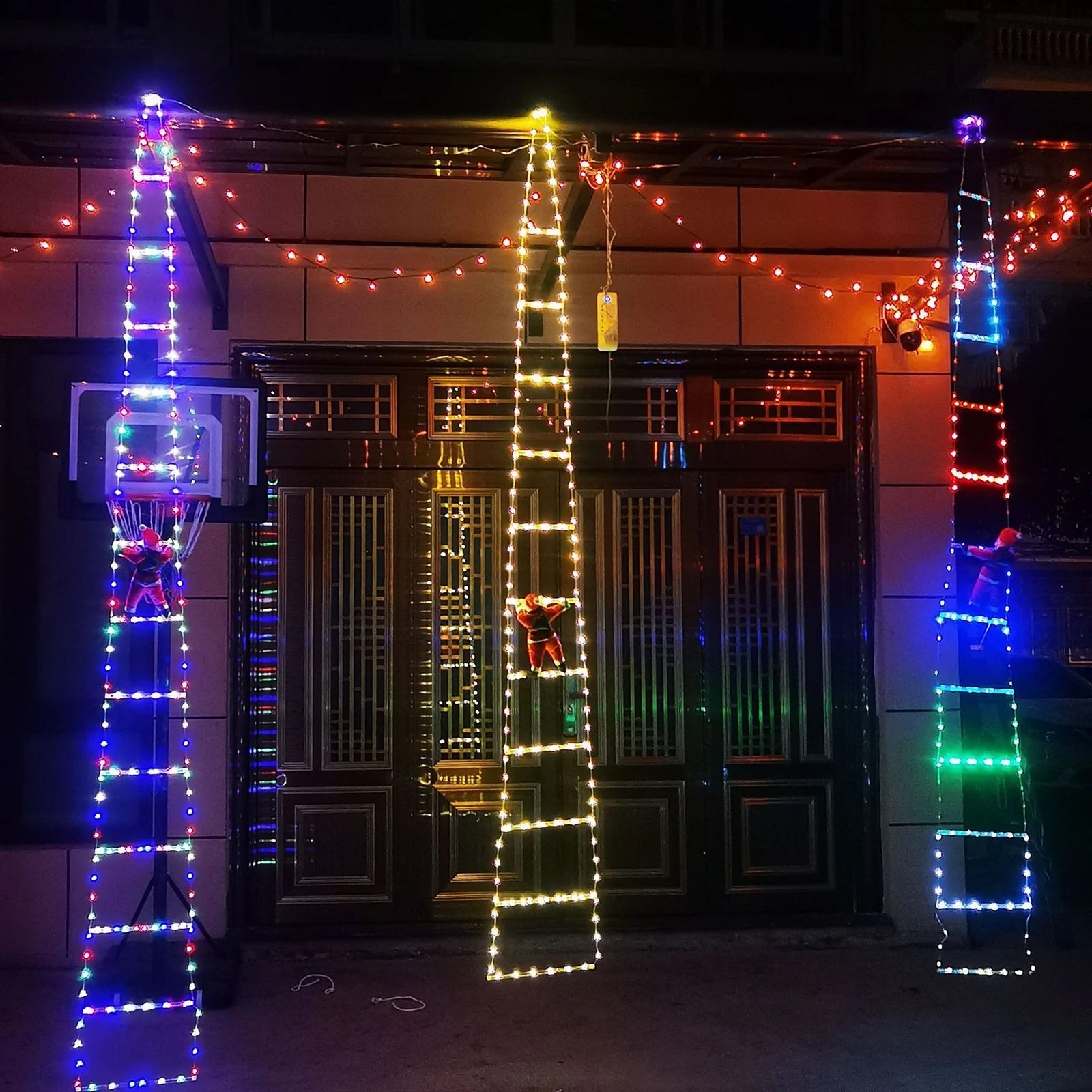 LuxeKlim | Premium Santa Ladder Decor 1