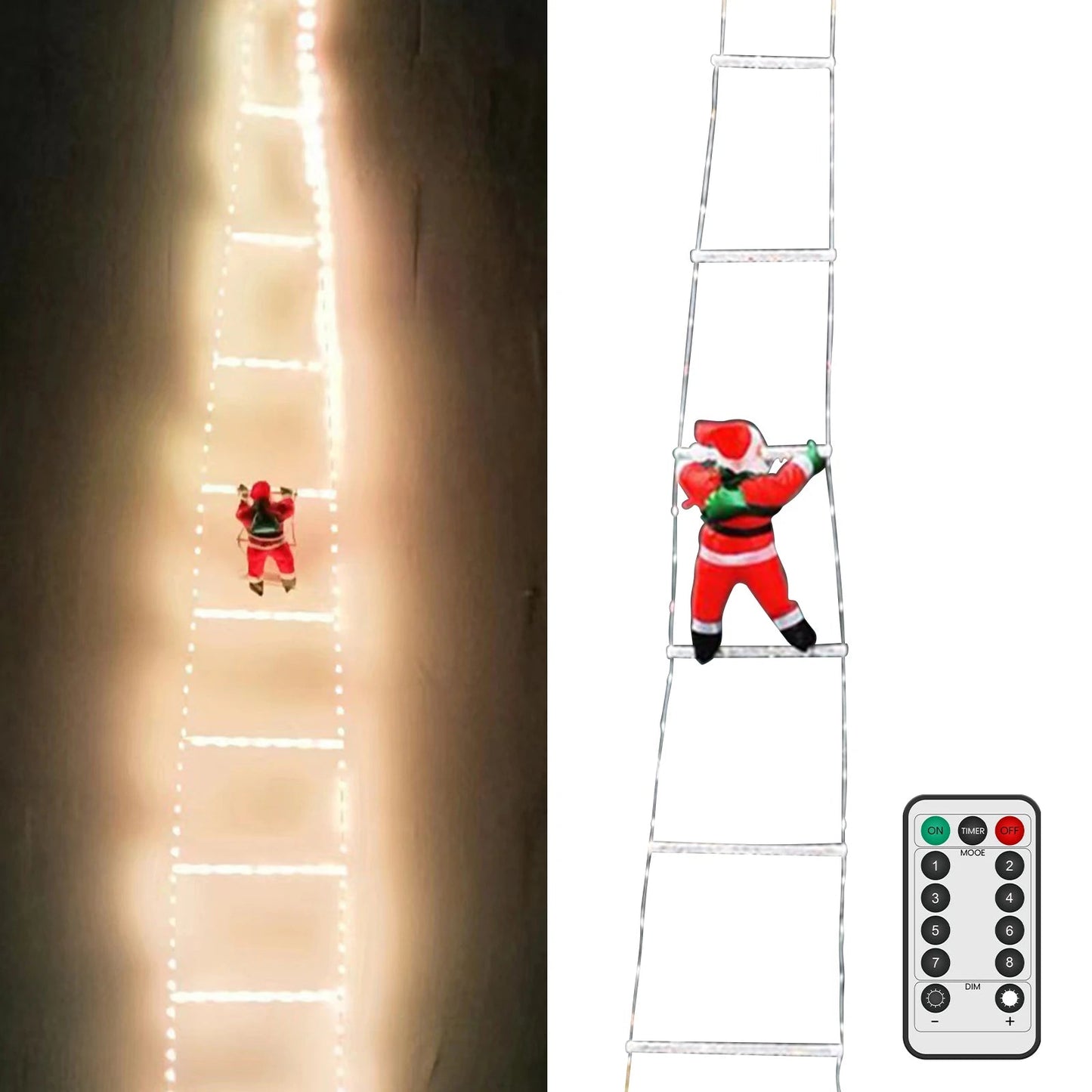 LuxeKlim | Premium Santa Ladder Decor 5