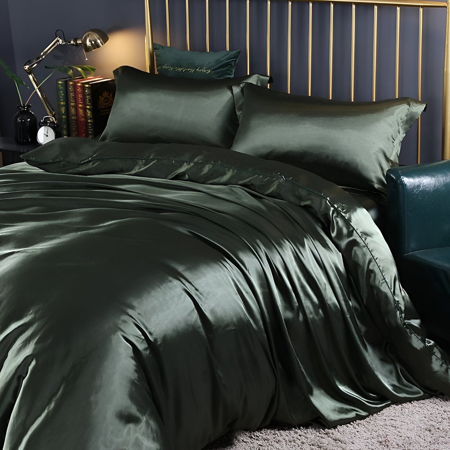 Luxurious Soft Silk Bedding Cover