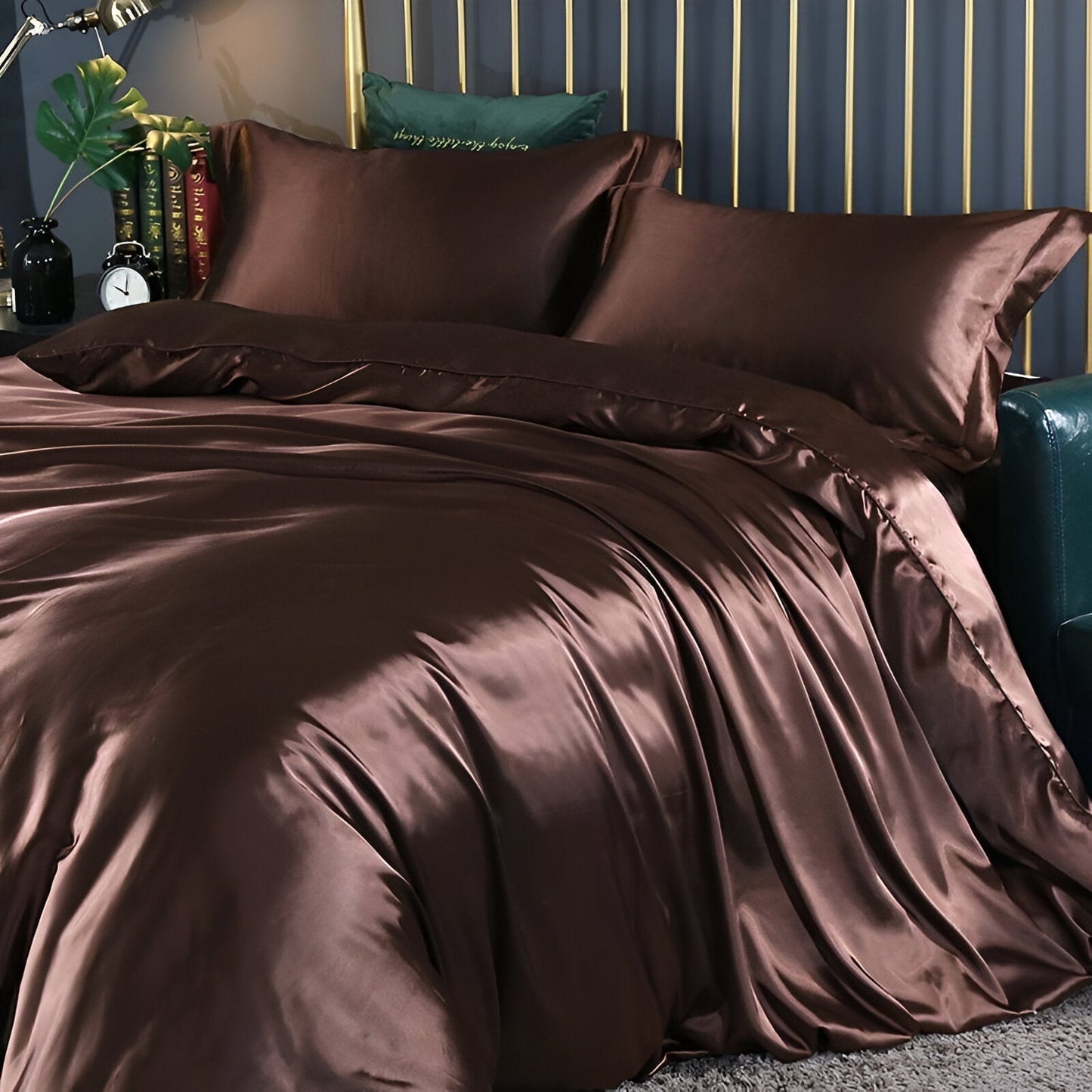Soft Silk Bedding Cover Set
