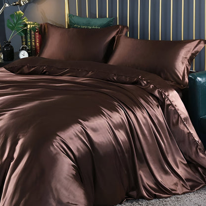 Soft Silk Bedding Cover Set