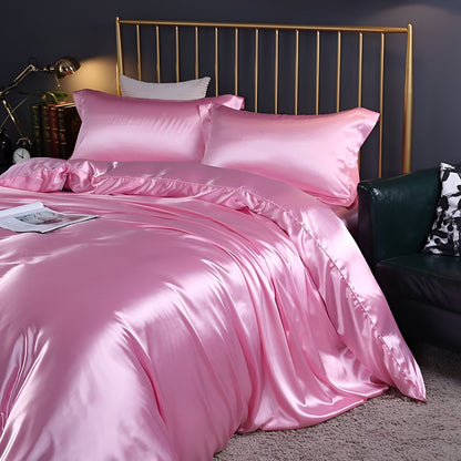 Luxurious Soft Silk Bedding Cover