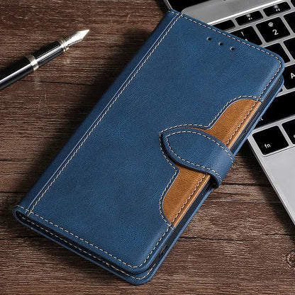 LuxuraCase | Stylish Magnetic Leather Wallet Case for iPhone 7