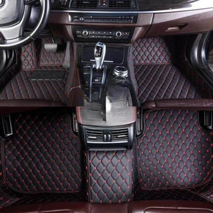 Durable Custom Fit Leather Car Floor Mats - Fesara