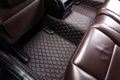 LuxuraMat | Premium Custom-Fit Waterproof Leather Car Floor Mats 2