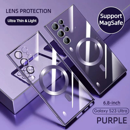Strong Magnetic Phone Case for Samsung Devices - Fesara