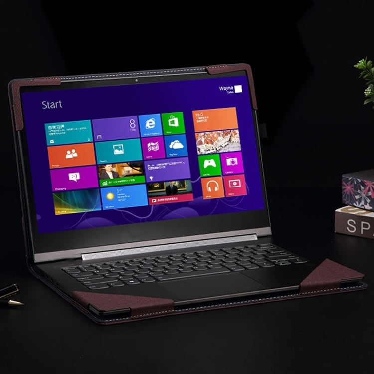 LuxuraShield | Stylish Durable Leather Laptop Sleeve for 13.3 Inch Devices 7