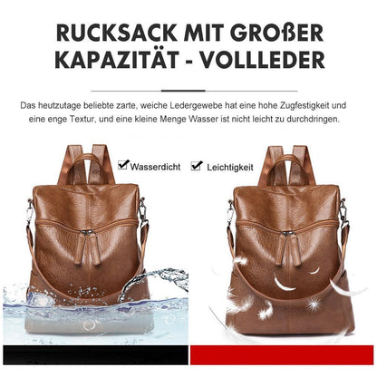 Luxura | Stylish Durable Leather Large Capacity Backpack 3
