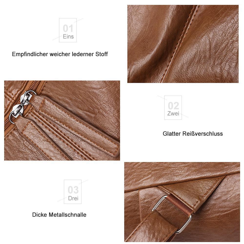 Luxura | Stylish Durable Leather Large Capacity Backpack 6