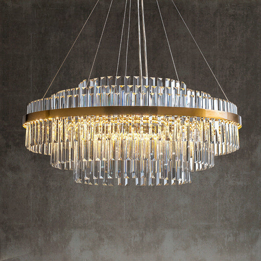 Elegant Glass Chandelier for Modern Homes - Fesara