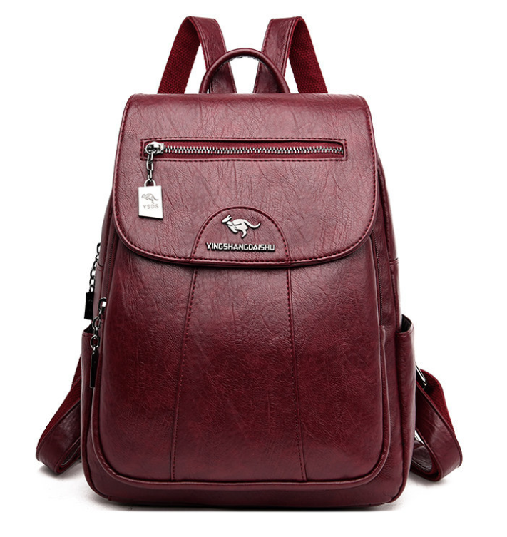 Premium Daily Leather Backpack for Ladies