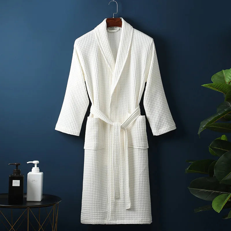 Plush Spa Bathrobe for Him and Her - Fesara
