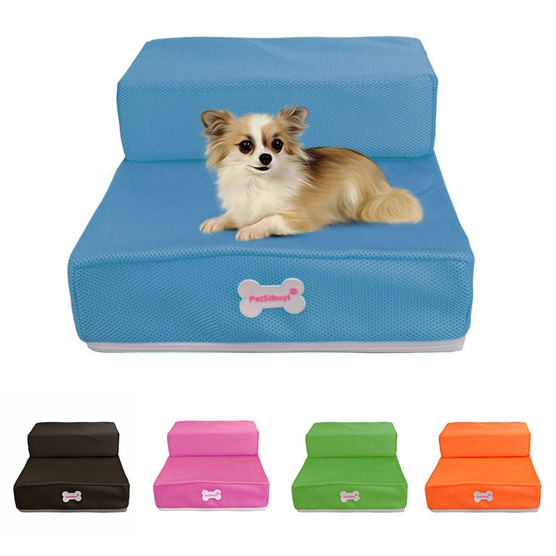Luxury Dog Steps for Bed – Non-Slip, Joint-Friendly Dog Stairs for Couch and Pet Access 8