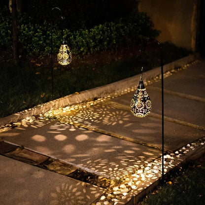 Outdoor Solar Powered Garden Light Drop