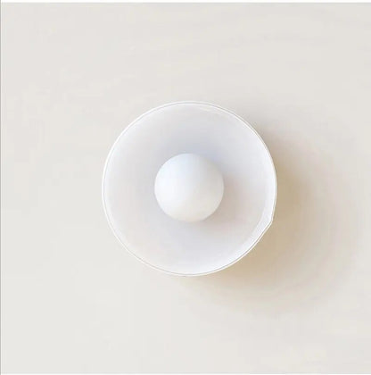 Simple Glass Hanging Lamp for Contemporary Homes