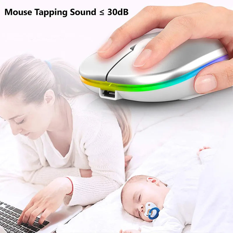 Fesara Compact Rechargeable Bluetooth Mouse