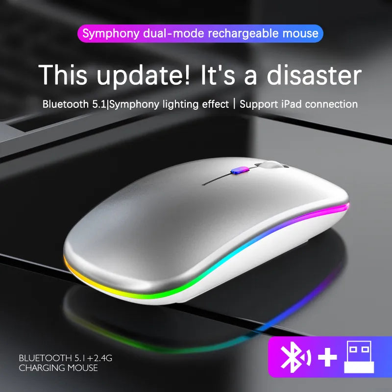Fesara Compact Rechargeable Bluetooth Mouse