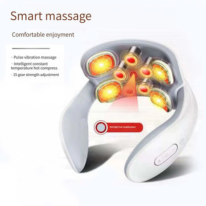 Compact Portable Neck Massager Device