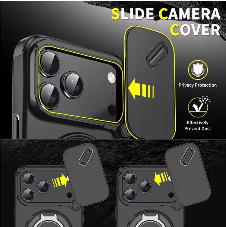 Strong Magnetic iPhone 17 Case with Kickstand