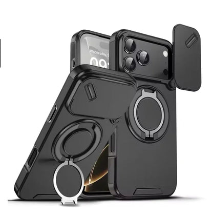 Strong Magnetic iPhone 17 Case with Kickstand