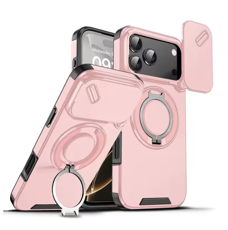 Strong Magnetic iPhone 17 Case with Kickstand
