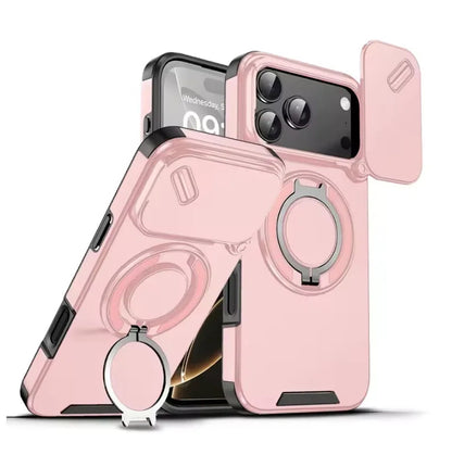 Strong Magnetic iPhone 17 Case with Kickstand