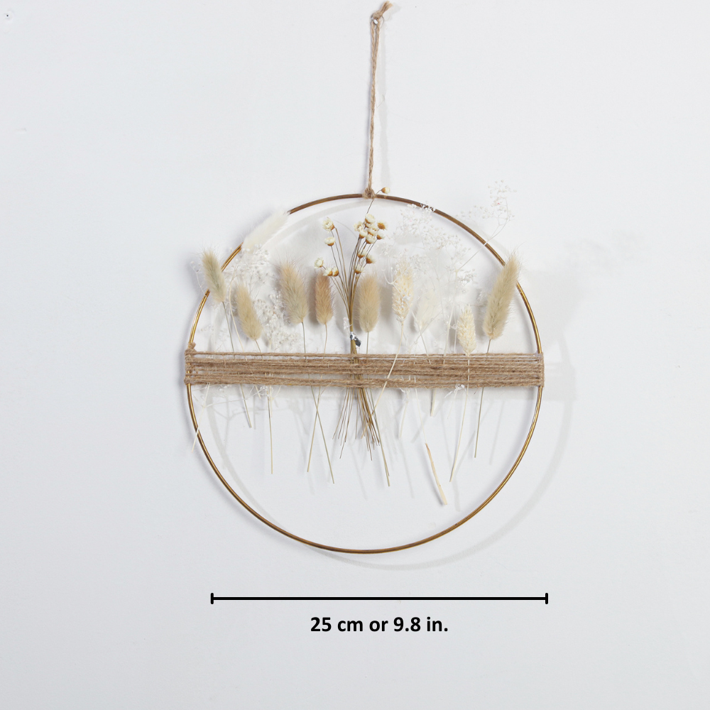 Beautiful Fake Flower Wreath for Home Decor - Fesara