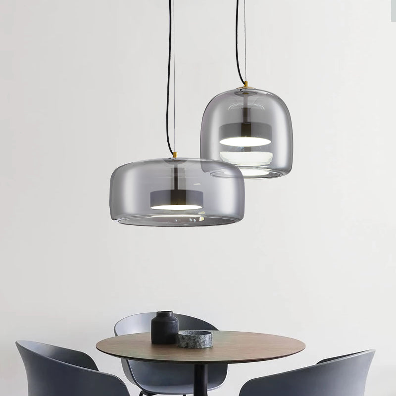 Elegant Glass Pendant Light for Home Decor
