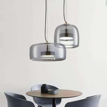 Elegant Glass Pendant Light for Home Decor