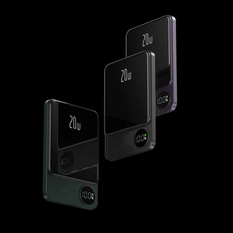 Portable Fast Wireless Power Bank Charger