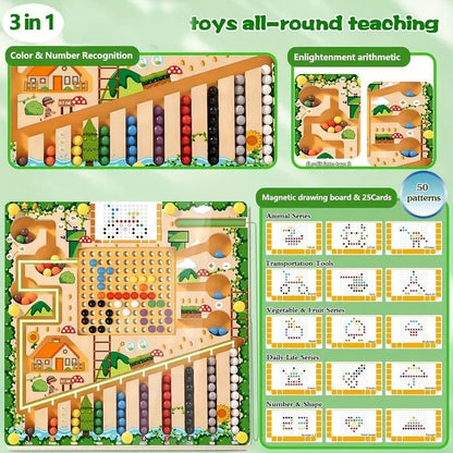 MagnetMaze | Engaging Montessori Magnetic Learning Toy for Kids 7