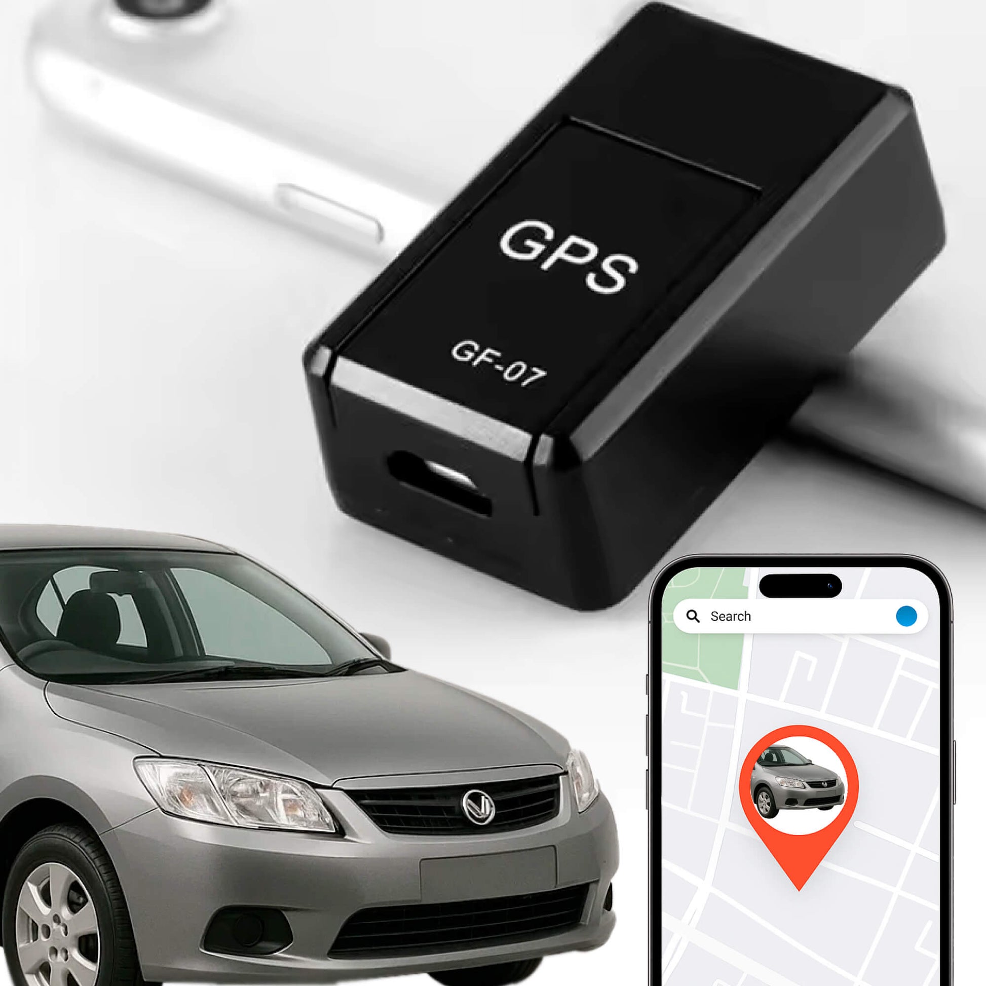 Compact Global GPS Bike Tracker No Monthly Fees - Fesara