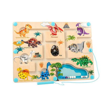 Fun Magnetic Dinosaur Puzzle Toy for Kids - Fesara