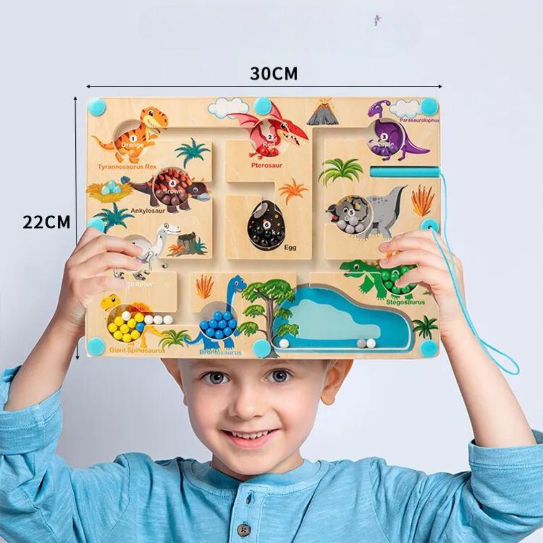 Fun Magnetic Dinosaur Puzzle Toy for Kids