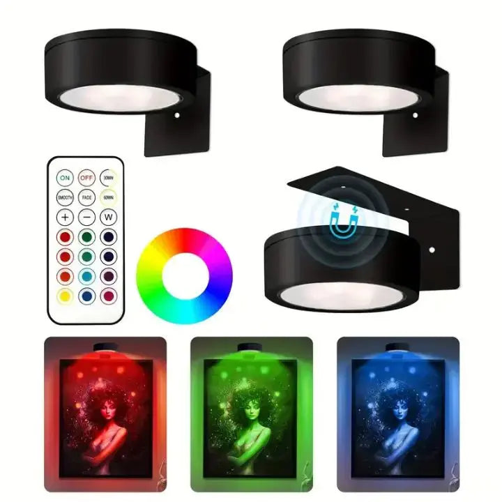 Bright LED Photo Display Light