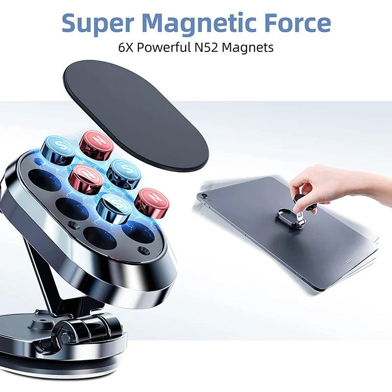 MagnetoGrip | Stylish Adjustable Magnetic Car Phone Holder for Hands-Free Use 6