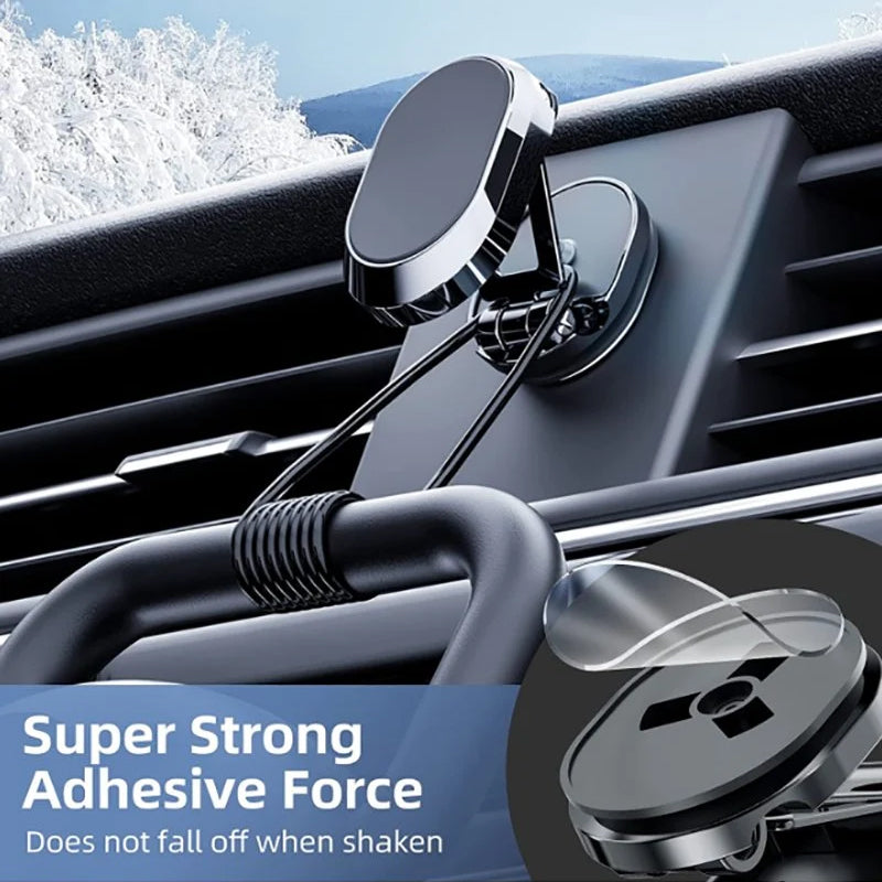 MagnetoGrip | Stylish Adjustable Magnetic Car Phone Holder for Hands-Free Use 7