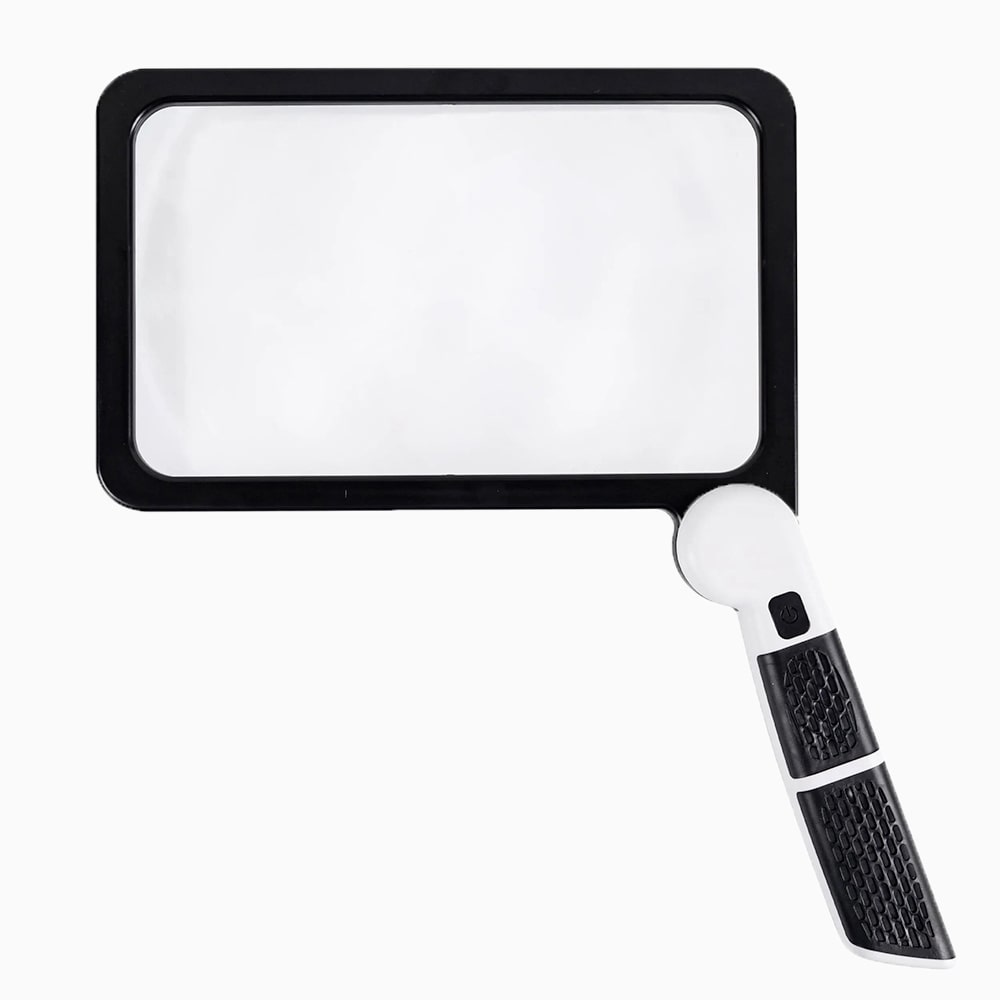Bright LED Magnifying Glass with 5X Zoom Lens - Fesara