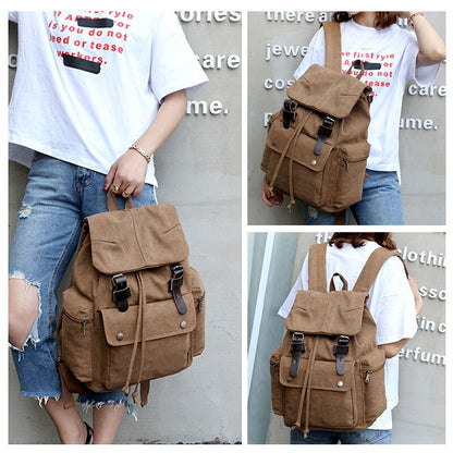 Durable Classic Canvas Large Backpack