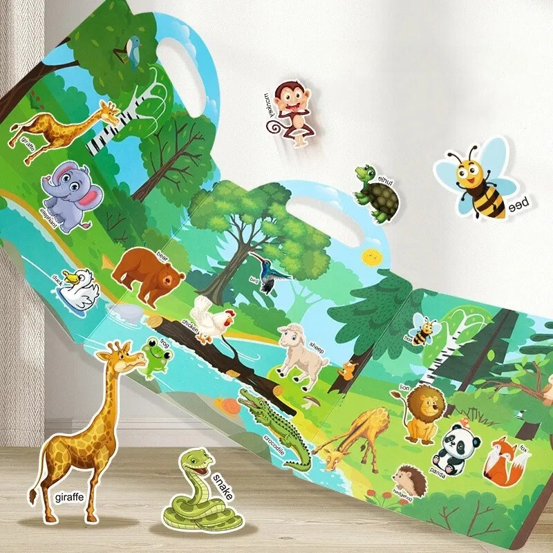 Colorful Fun Wall Stickers - Fesara