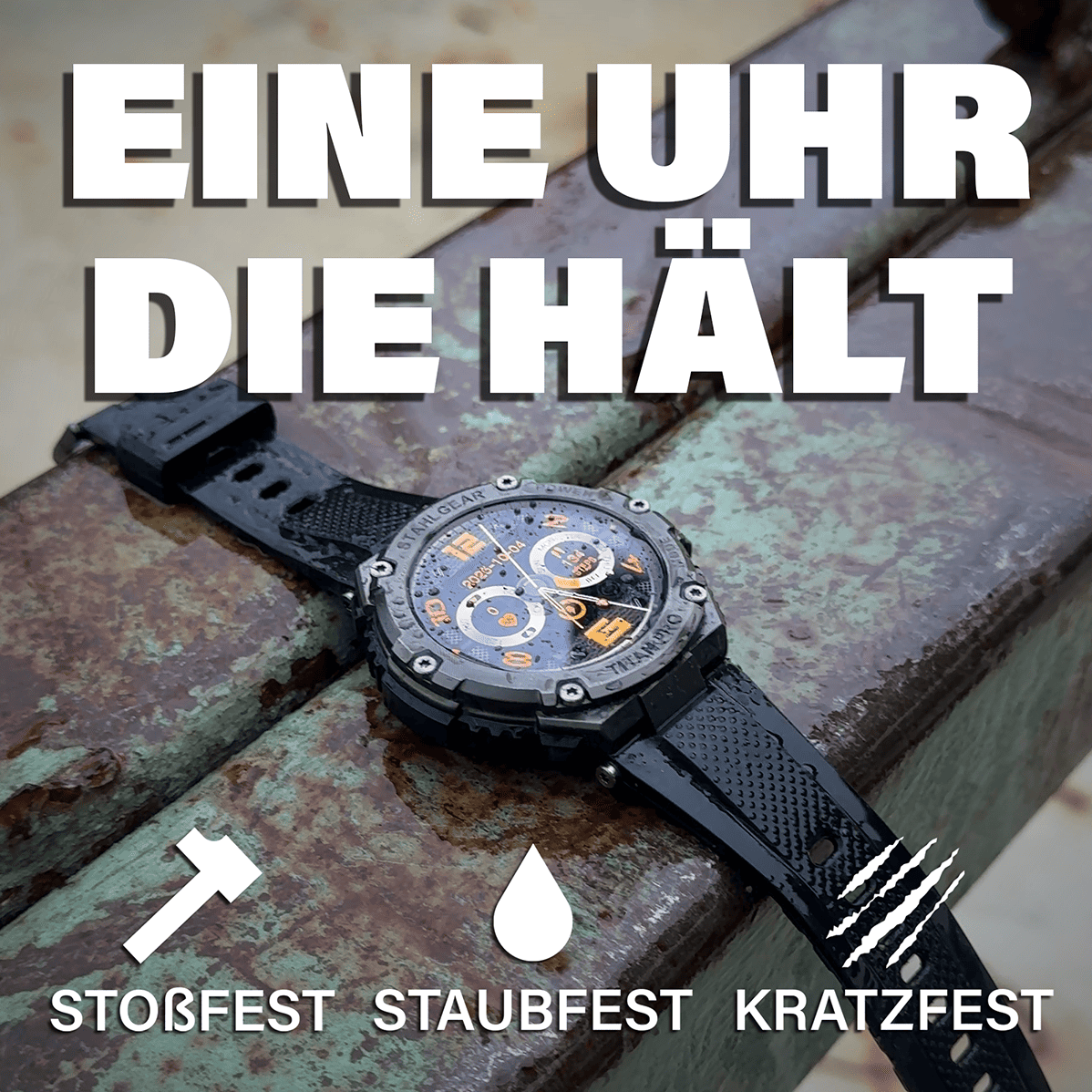 Tough Waterproof Smart Watch