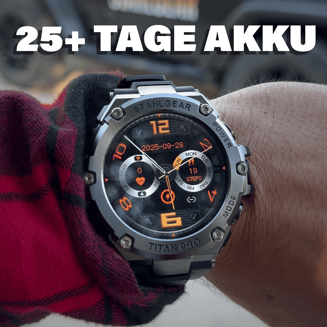 Tough Waterproof Smart Watch