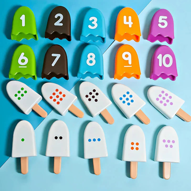Colorful Kids Ice Cream Playset