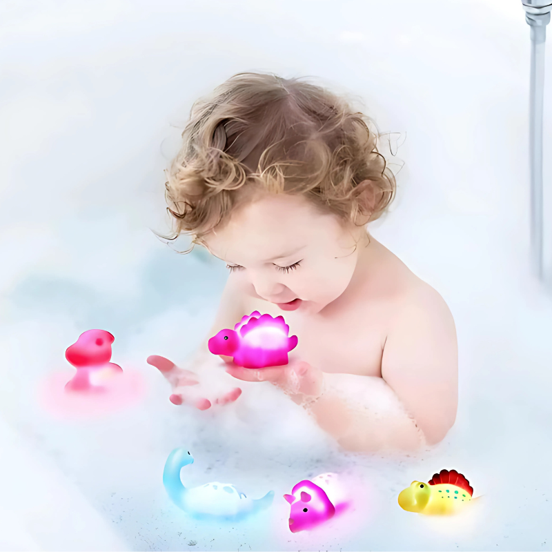 Colorful Plastic Bathtub Toys - Fesara